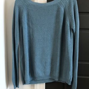 Scoop Back Sweater